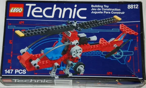 Lego Technic: 8812 Aero Hawk II Complete with Instructions