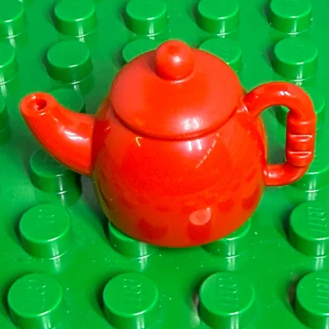 Lego DUPLO Red Teapot tea pot kettle Mickey's Santa's 10943 10889 10976 10906