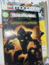 VINTAGE LEGO BIONICLE DC MAGAZINE JAN 2005 NO 22 With Lego Magazine NOS