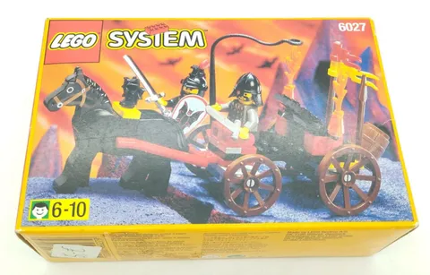 LEGO 6027 Bat Lord's Catapult MISB NEW Vintage Fright Knights Castle Knights 6097