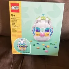 LEGO Decorative Easter Egg 40816 386-Piece Customizable Set Ages 9+