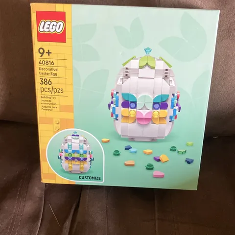 LEGO Decorative Easter Egg 40816 386-Piece Customizable Set Ages 9+
