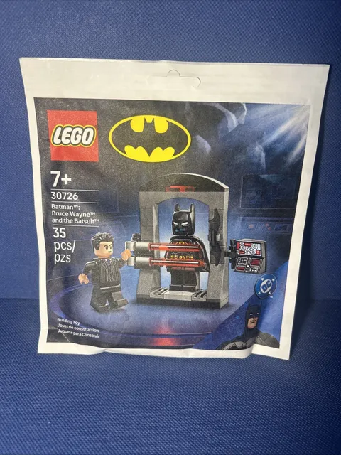 LEGO DC Batman Bruce Wayne and the Batsuit (30726) Minifigures  Batcave 2026