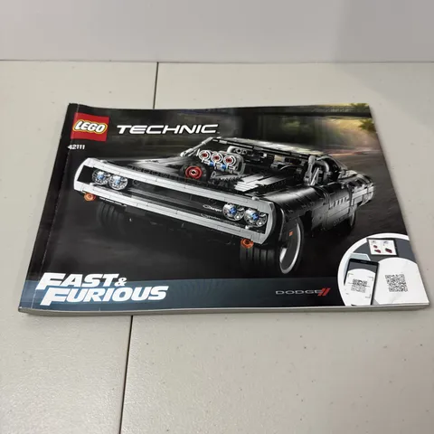 LEGO Technic Dom's Dodge Charger (42111) Manual Only