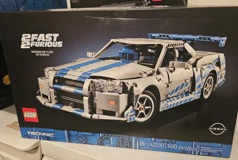 LEGO Technic 2 Fast 2 Furious Nissan Skyline GT-R R34 42210, 1410 pcs