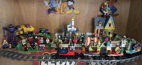 HUGE Lego Disney Collection Massive Lot Many Rare Sets 40+ Minifigs HTF