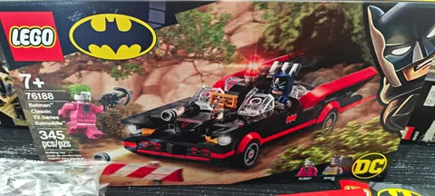 LEGO DC Batman Classic TV Series Batmobile 76188 345 Pcs Box Instr 7+