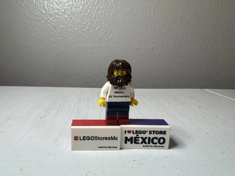 Mexico Lego Store 25th Anniversary Mini Figure