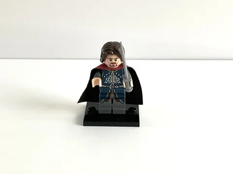 LEGO LOTR Aragorn King Minifigure lor066 79007 Battle at the Black Gate