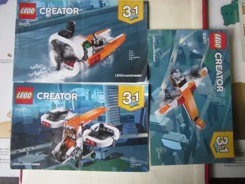 LEGO instructions instruction creator 31071 3 in 1, 3 pieces tree parts