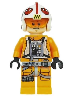 LEGO® Minifigure Star Wars sw0952 Luke Skywalker Pilot Dual Molded Helmet