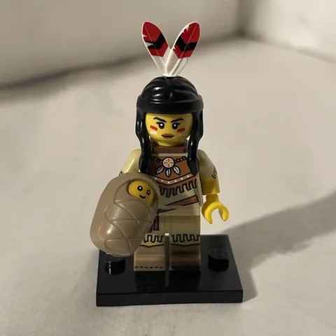 Lego Minifigure Series 15 Tribal Woman Col232 Native American Indian 71011