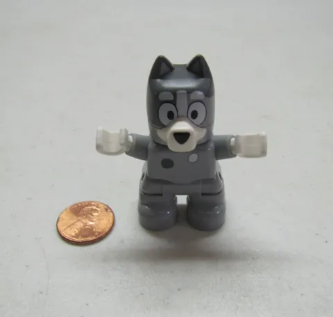 New Lego Duplo Bluey Cousin Muffin Cupcake Cattle Dog Gray Heeler Character