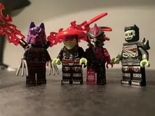LEGO Ninjago Minifigures Lot of 4 
