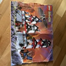 LEGO 6093 System Illustrated Instruction Manual English Booklet 1998
