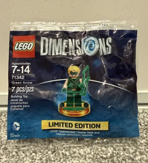 LEGO Dimensions Green Arrow Limited Edition DC Comics - 71342 Brand New Sealed