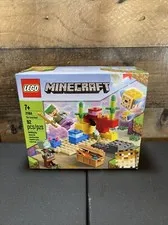 LEGO Minecraft The Coral Reef Set 21164 BRAND NEW Sealed