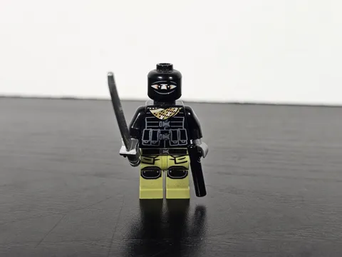 Lego TMNT Minifigure - Foot Soldier Tactical Balaclava tnt043 Movie Version 2014