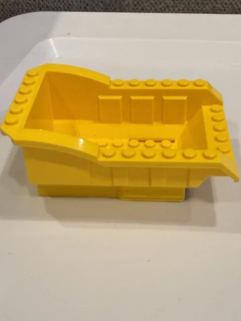 Lego Yellow Truck Back Dumper Holder Bed Yellow