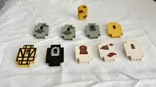 Vintage LEGO Window Castle Wall Panels 4444  Lot of 9
