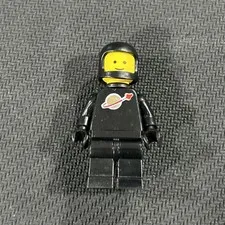 Lego Classic Space Black With Air Tanks Spaceman Minifigure sp003 12a