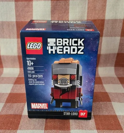 Lego BRICKHEADZ Star-Lord 41606 Marvel Guardians of the Galaxy New SEALED