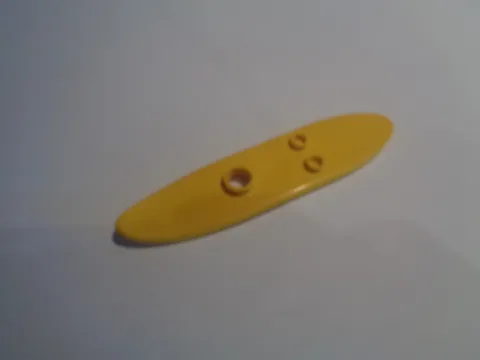 Lego Minifigure, Surfboard Utensil Long 6075 Yellow Yellow