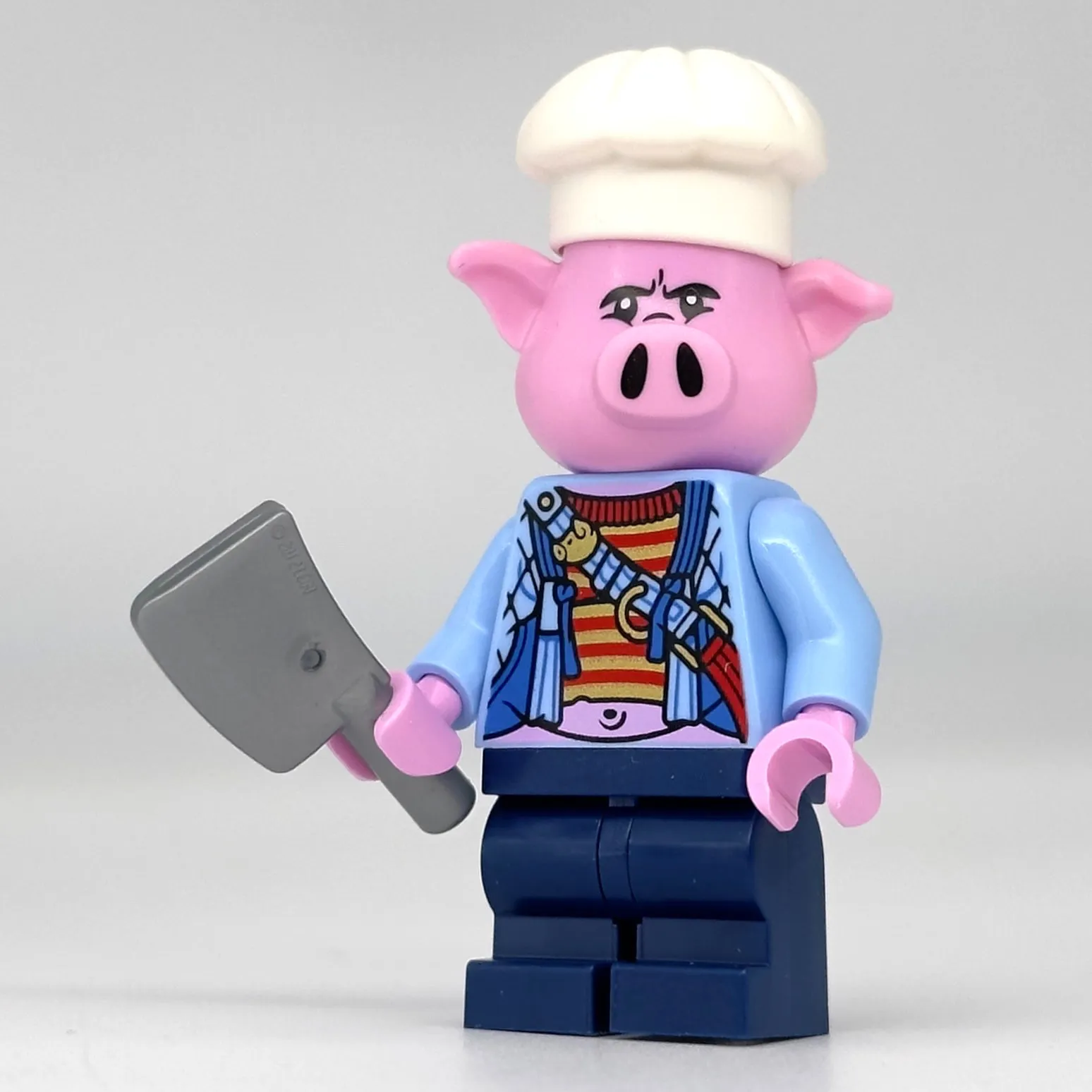 Lego Monkie Kid Pigsy Minifigure in Jacket w/ Knife mk147 from 80054 80066 - NEW