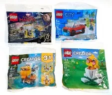 LEGO CREATOR Polybag Lot 30571 30568 30579 30453 Marvel Easter Chick Pelican