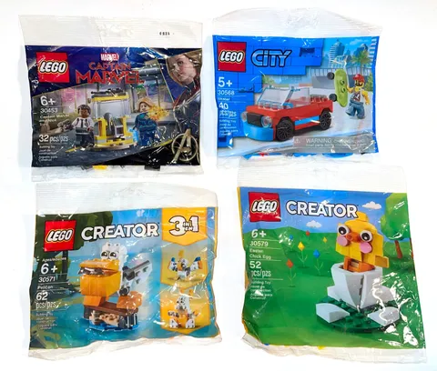 LEGO CREATOR Polybag Lot 30571 30568 30579 30453 Marvel Easter Chick Pelican