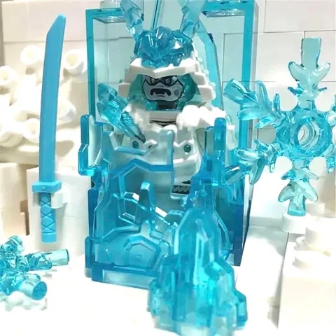 LEGO Ninjago Ice Emperor Minifigure from Set 70678 Rare Japan