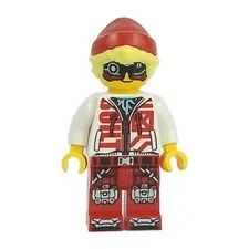 LEGO DREAMZzz COOPER Minifigure  Black Visor, White Hoodie drm069