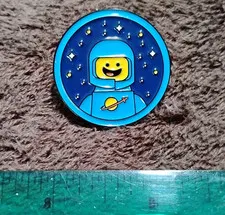 LEGO MAN MINIFIGURE PIN - metal enamel set lapel lot pins pirate head astronaut