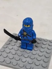 LEGO Ninjago JAY Blue Ninja Figure Mini Figure with Helmet & Sword
