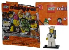 LEGO Series 4 Sailor (2011) MiniFigure Toy Figure