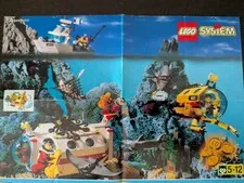 Vintage (1997) LEGO Product TOWN - DIVERS Sets Poster - RARE