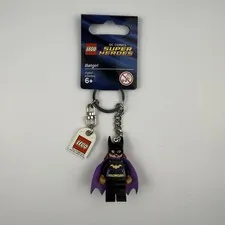 Lego Minifigure Key Chain DC Universe Batgirl 851005 New
