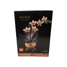 LEGO, Botanicals Mini Orchid Building Set, 10343, Indoor Home Decor