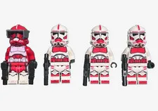 LEGO Minifigure Star Wars Coruscant Guard Lot Set Bulk Sale