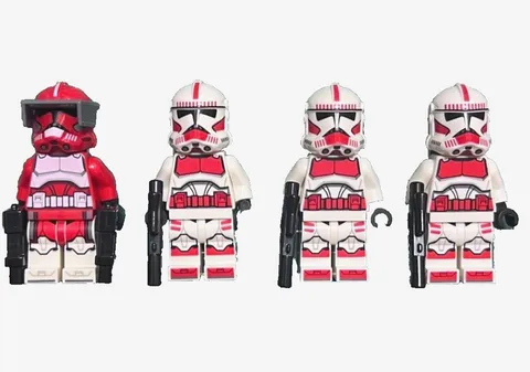LEGO Minifigure Star Wars Coruscant Guard Lot Set Bulk Sale