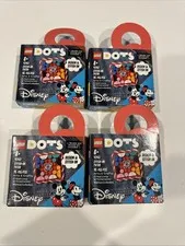 LEGO DOTS: Mickey Mouse & Minnie Mouse Stitch-on Patch (41963)