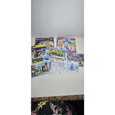 Lego Instruction Manuals Books Only Disney