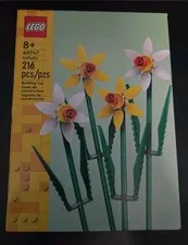 LEGO Botanicals 40747 Daffodils Retired New In Sealed Box