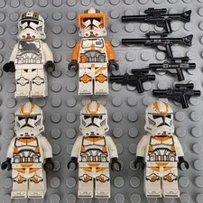 Lego Star Wars Minifigures SW1323 SW1235 SW1236 from Set 75337 AT-TE Walker