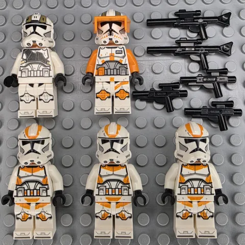 Lego Star Wars Minifigures SW1323 SW1235 SW1236 from Set 75337 AT-TE Walker