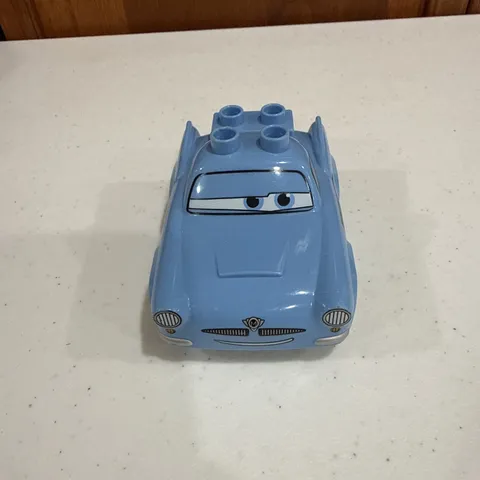 Lego Duplo Disney Cars 5815 Flo's Cafe Sally Carrera Blue Car Figure Toy McQueen
