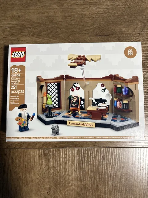 LEGO Tribute to Leonardo da Vinci Set #40902 Limited Edition