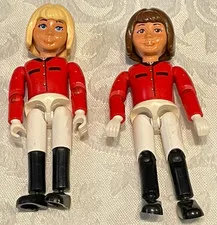 Lego Belville Horse Rider Lot of 2 Equestrian Figures
