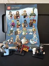 Harry Potter Lego Minifigure Series 1 Lot If 3 Dumbledore Harry And Dean Thomas