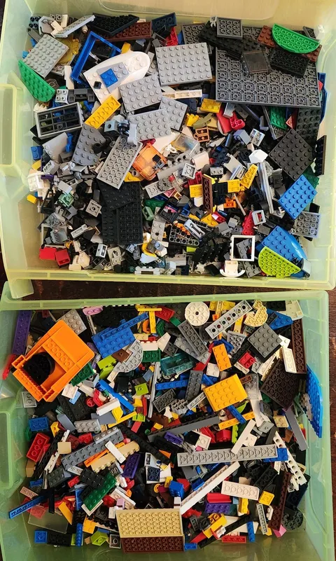 LEGO Bulk Mixed Lot Bricks, Plates & Tiles